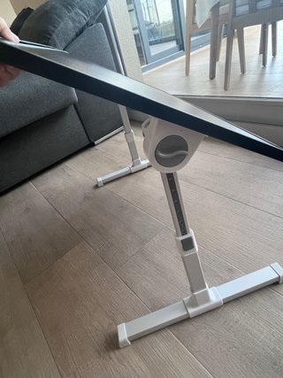 Mesa portátil plegable negra