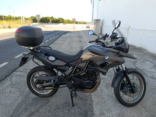 BMW F700 GS Negra/Gris