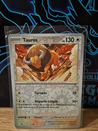 Tauros 152/182 Reverse Holo 🇪🇦 NM