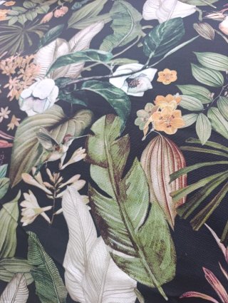 Tela Canvas Estampado Tropical