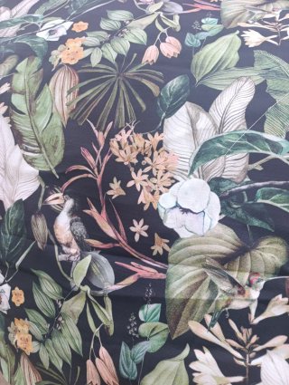 Tela Canvas Estampado Tropical