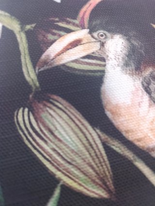 Tela Canvas Estampado Tropical