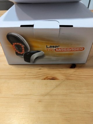 Aparato laser para masaje terapéutico de rodilla