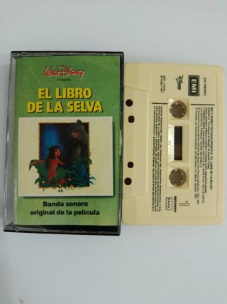 El Libro de la Selva Cassette Banda Sonora