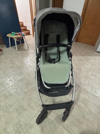 Carrito UPPAbaby Cruz + capazo gris