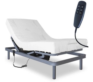 Cama articulada eléctrica con mando