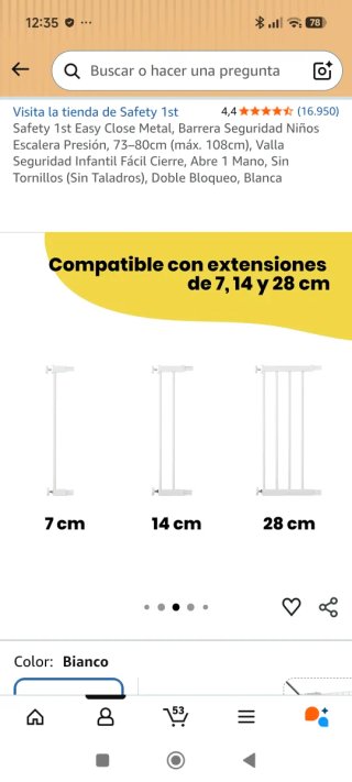 2 Barreras de seguridad para escaleras