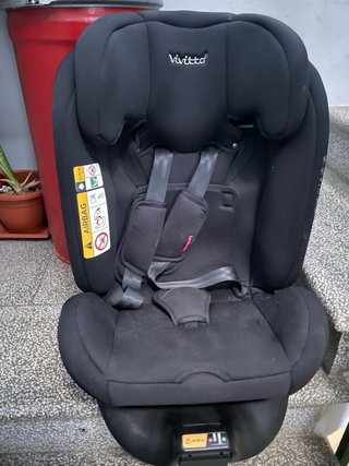 Silla de coche para bebé grupo1 negra MarcaVivitta