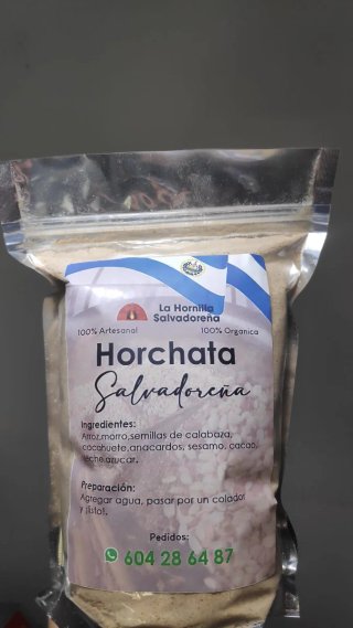 Horchata Salvadoreña 100% Orgánica