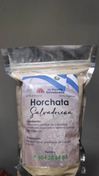 Horchata Salvadoreña 100% Orgánica