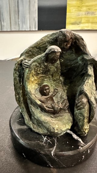 Figura Nacimiento Bronce