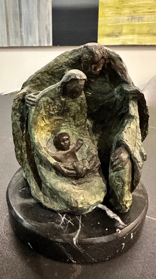 Figura Nacimiento Bronce