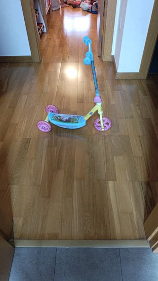 Patinete Peppa Pig 3 Ruedas Luces