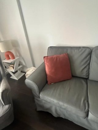 Sofá de 3 plazas gris