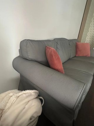 Sofá de 3 plazas gris