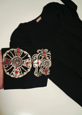 Vestido John Galliano Negro Talla XS, sin estrenar
