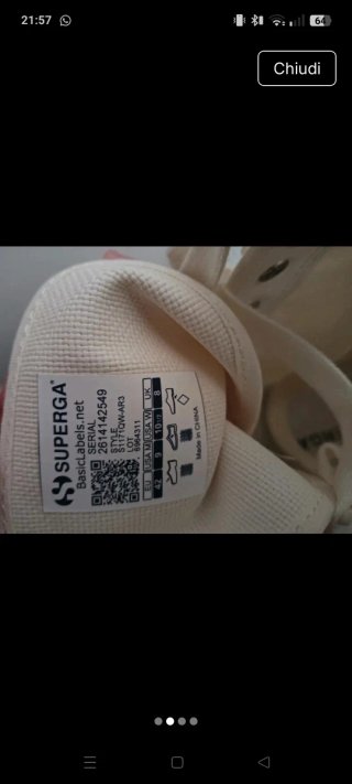 Stivali Superga Beige Tela