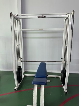Máquina de gimnasio vintage