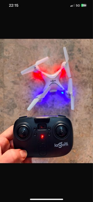 Dron Lagom con mando y cargador