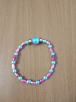Lote 5 Pulseras Elásticas de 19,5 cm con gatitos