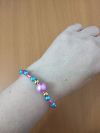 Lote 5 Pulseras Elásticas de 19,5 cm con gatitos
