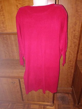 Vestido jersey mujer Amour&Beaute rojo