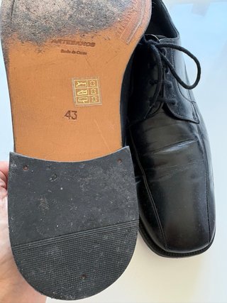 Zapatos de vestir negros para hombre