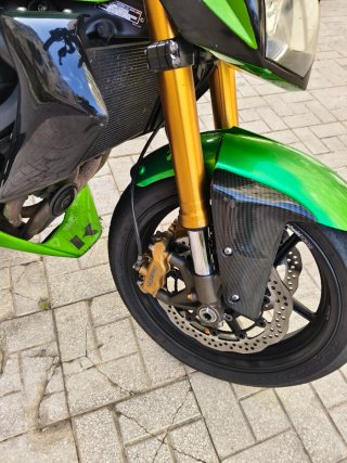 Kawasaki Z750 Naked Verde