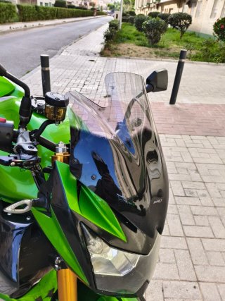 Kawasaki Z750 Naked Verde