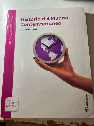Historia del mundo contemporáneo, 1 bachillerato
