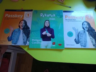 Libros de primero de bachillerato sin usar