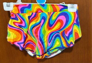 Falda patinaje artístico multicolor
