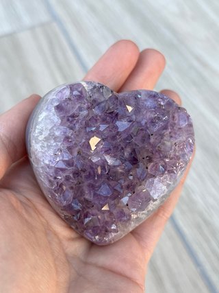 Corazón de Amatista
