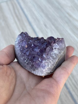 Corazón de Amatista