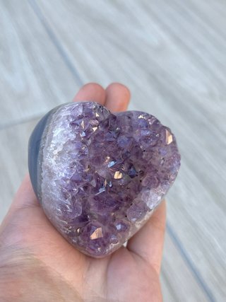 Corazón de Amatista
