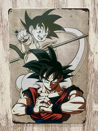 Cartel Decorativo Anime Dragon Ball Z