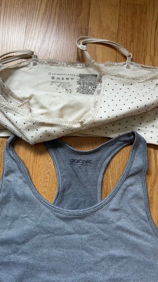 2 Tops Deportivos Dorine Talla L