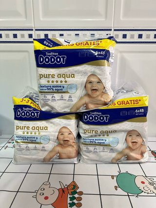 18 Paquetes 48 Toallitas por paquetDODOT Pure Aqua