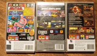 Lote 3 Juegos PSP: Bob Esponja, GTA, Mortal Kombat