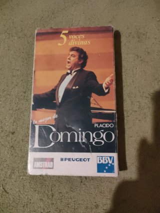 VHS Lo Mejor de Plácido Domingo