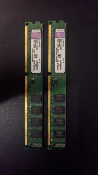 8GB (2x4) RAM DDR3 1333MHz Low Density Kingston