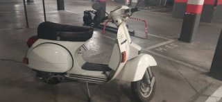 Vespa 200 Iris 1987 Blanca
