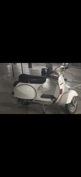 Vespa 200 Iris 1987 Blanca