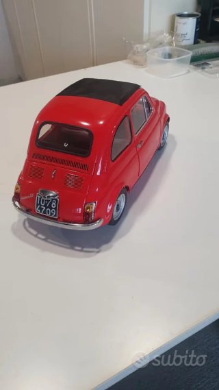 Modellino fiat 500 SC 1/7