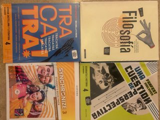 Libros de 4 de la ESO de Edelvives y Oxford