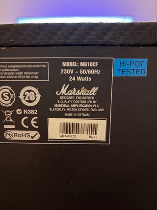 Marshall MG10CF Amplificador Guitarra
