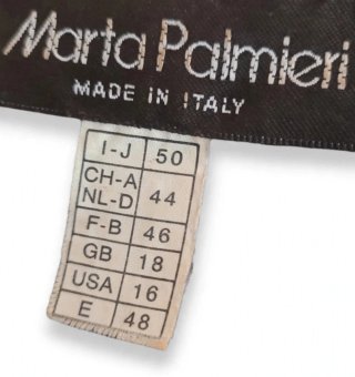 Blusa Marta Palmieri Italia Talla 46
