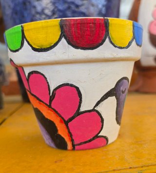 Maceta de barro
