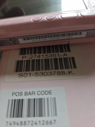 Consola Sony PSP 3000 blossom pink