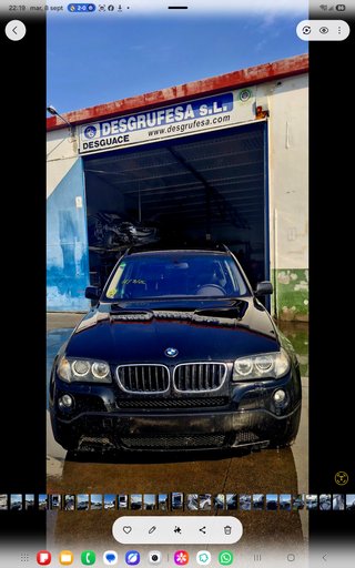 Despiece BMW X3 2.0D 4x4 2009
